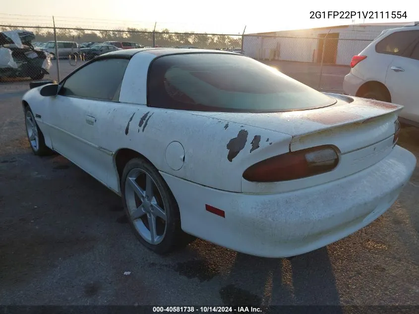 1997 Chevrolet Camaro Z28 VIN: 2G1FP22P1V2111554 Lot: 40581738