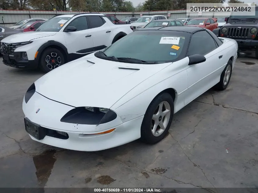 1997 Chevrolet Camaro VIN: 2G1FP22KXV2124842 Lot: 40750659