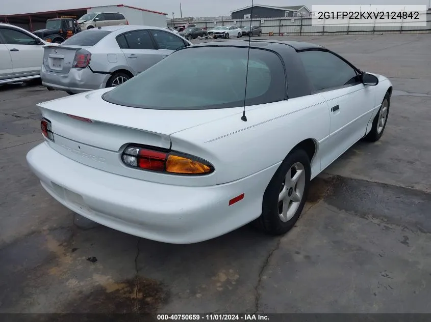 1997 Chevrolet Camaro VIN: 2G1FP22KXV2124842 Lot: 40750659