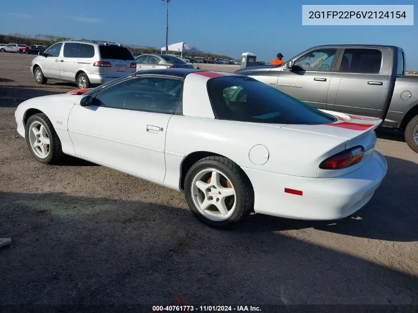 1997 Chevrolet Camaro Ss VIN: 2G1FP22P6V2124154 Lot: 40761773