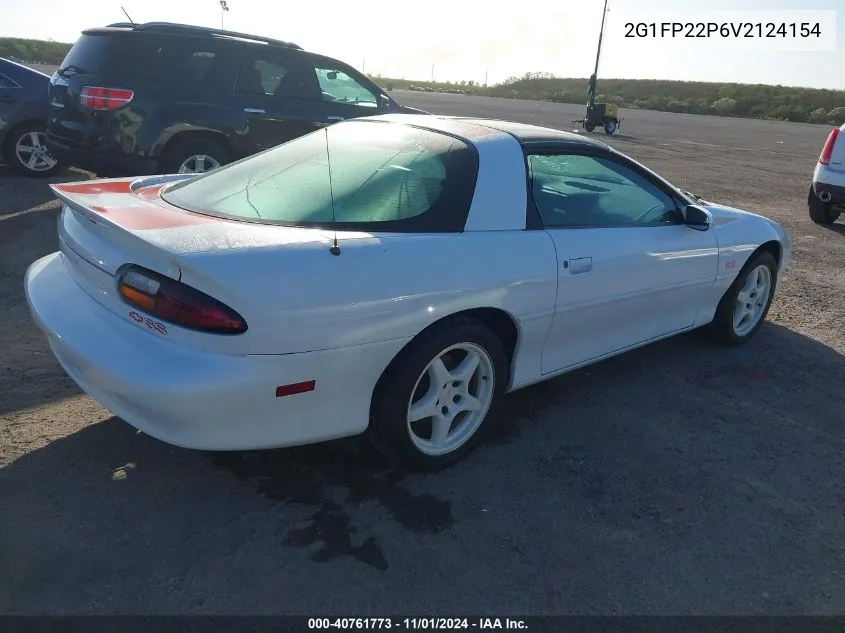 1997 Chevrolet Camaro Ss VIN: 2G1FP22P6V2124154 Lot: 40761773