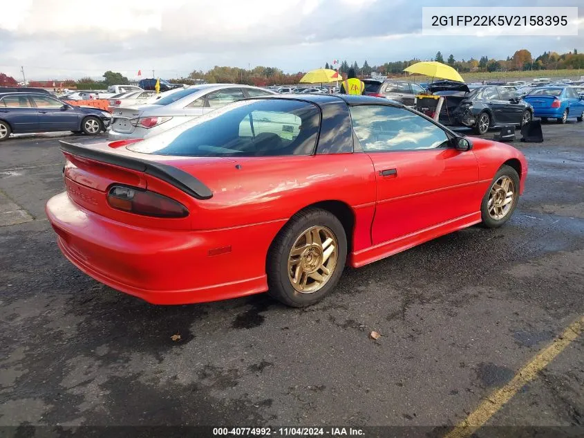 1997 Chevrolet Camaro Rs VIN: 2G1FP22K5V2158395 Lot: 40774992