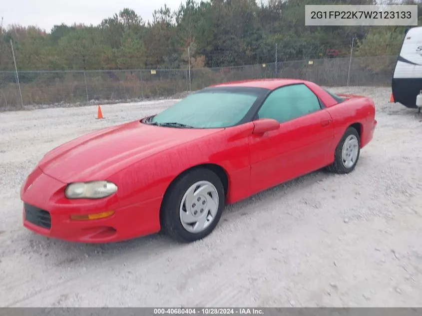 1998 Chevrolet Camaro VIN: 2G1FP22K7W2123133 Lot: 40680404