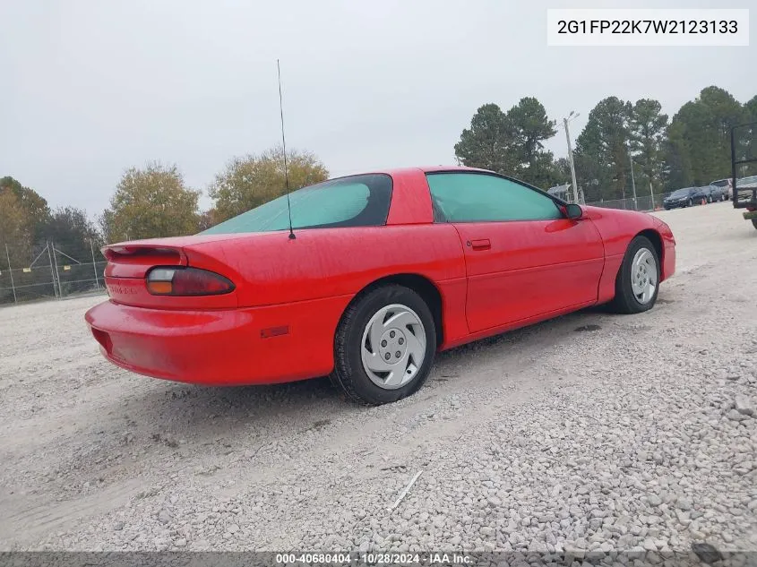 1998 Chevrolet Camaro VIN: 2G1FP22K7W2123133 Lot: 40680404