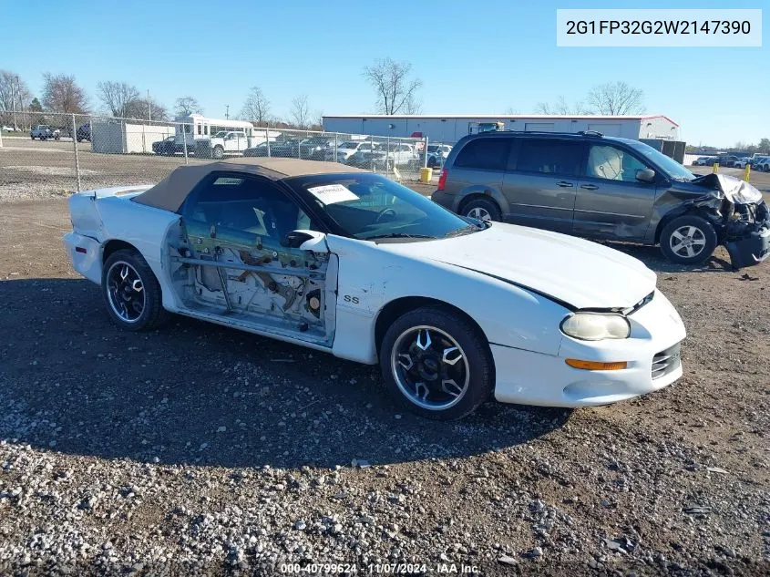 1998 Chevrolet Camaro Z28 VIN: 2G1FP32G2W2147390 Lot: 40799624