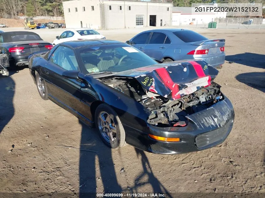 1998 Chevrolet Camaro Z28 VIN: 2G1FP22G2W2152132 Lot: 40899699