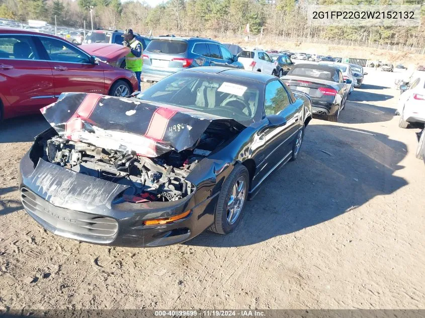 1998 Chevrolet Camaro Z28 VIN: 2G1FP22G2W2152132 Lot: 40899699