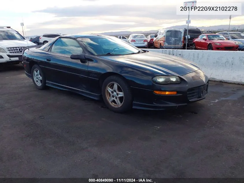 1999 Chevrolet Camaro Z28 VIN: 2G1FP22G9X2102278 Lot: 40849090