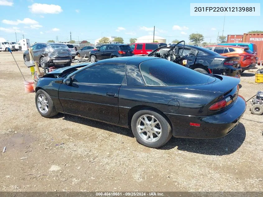 2G1FP22GX12139881 2001 Chevrolet Camaro Police