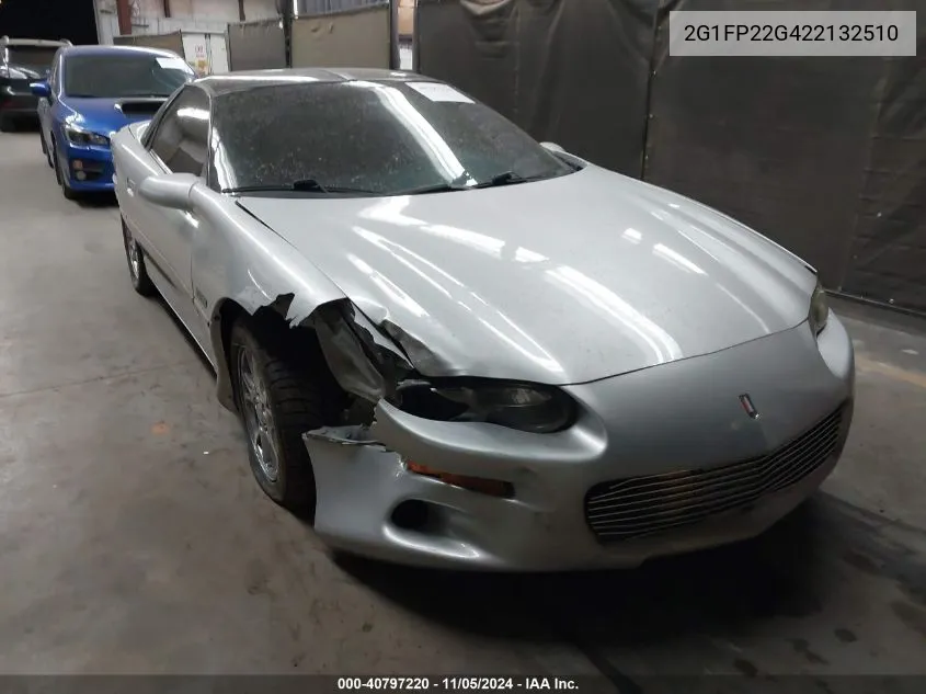 2002 Chevrolet Camaro Z28 VIN: 2G1FP22G422132510 Lot: 40797220