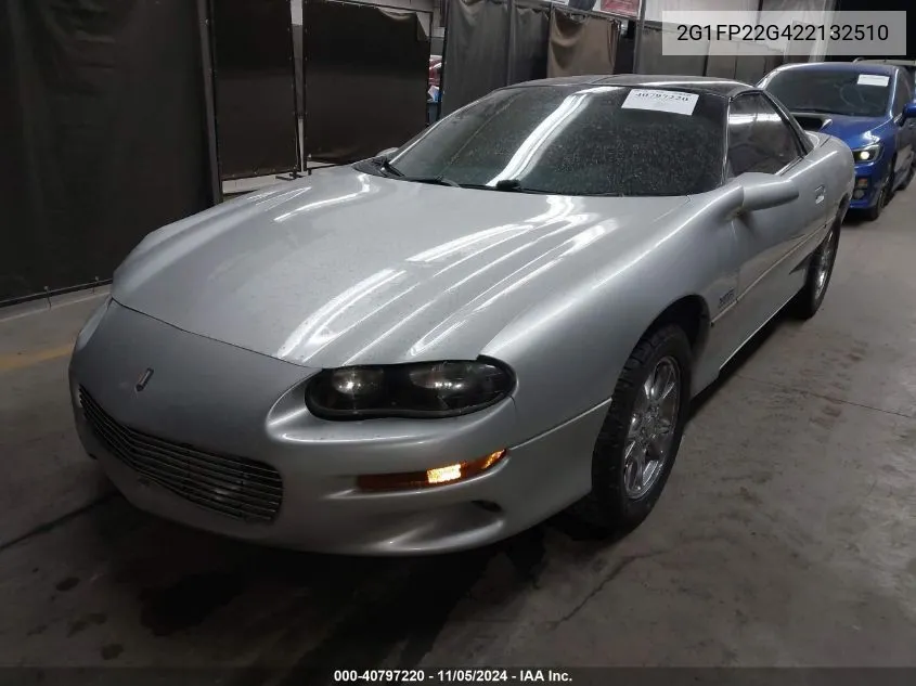 2002 Chevrolet Camaro Z28 VIN: 2G1FP22G422132510 Lot: 40797220