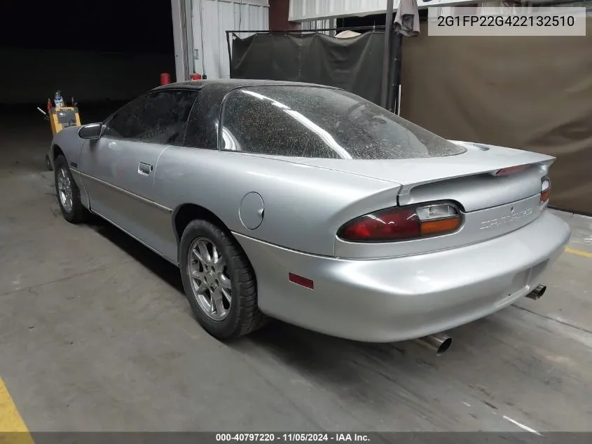 2002 Chevrolet Camaro Z28 VIN: 2G1FP22G422132510 Lot: 40797220