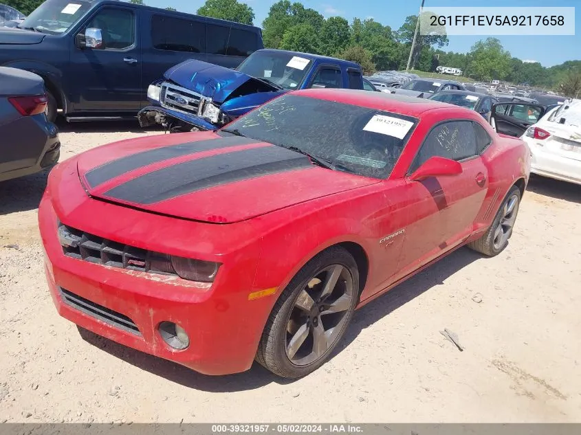 2G1FF1EV5A9217658 2010 Chevrolet Camaro 1Lt