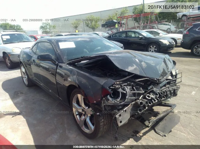 2010 Chevrolet Camaro 2Ss VIN: 2G1FK1EJ5A9183102 Lot: 39877079