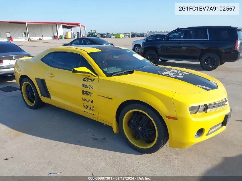 2010 Chevrolet Camaro 2Lt VIN: 2G1FC1EV7A9102567 Lot: 39887301