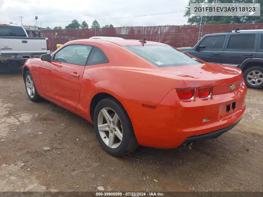 2G1FB1EV3A9118123 2010 Chevrolet Camaro 1Lt