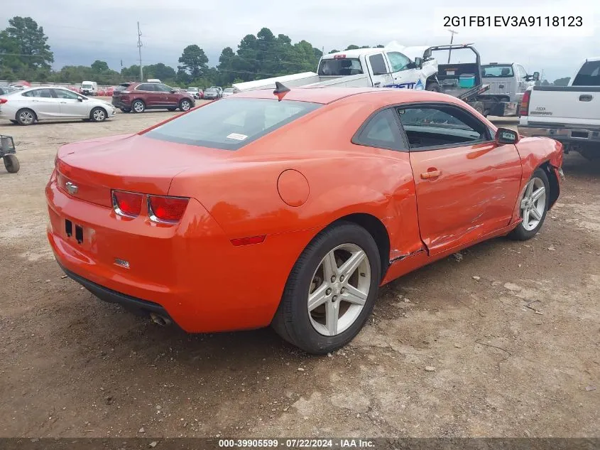 2G1FB1EV3A9118123 2010 Chevrolet Camaro 1Lt