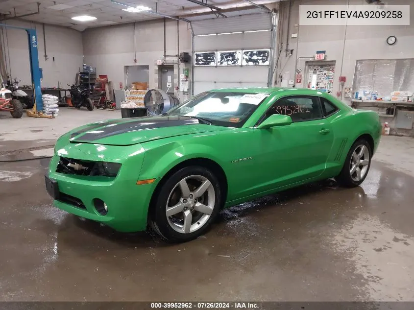 2G1FF1EV4A9209258 2010 Chevrolet Camaro 1Lt