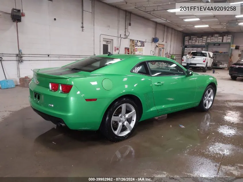 2G1FF1EV4A9209258 2010 Chevrolet Camaro 1Lt