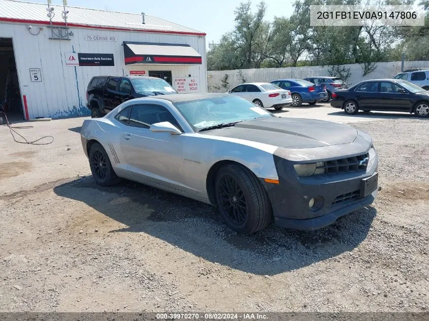 2G1FB1EV0A9147806 2010 Chevrolet Camaro 1Lt