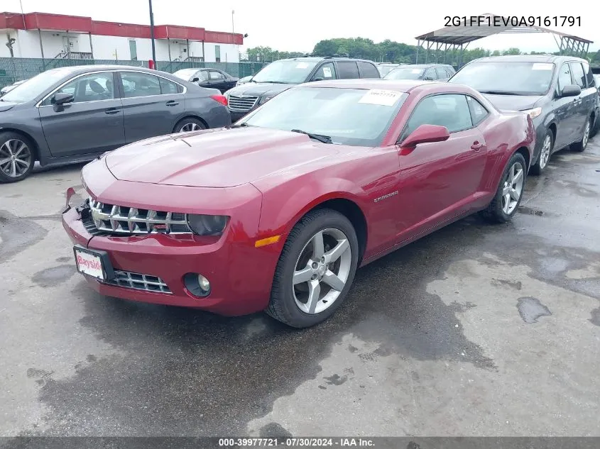 2010 Chevrolet Camaro 1Lt VIN: 2G1FF1EV0A9161791 Lot: 39977721