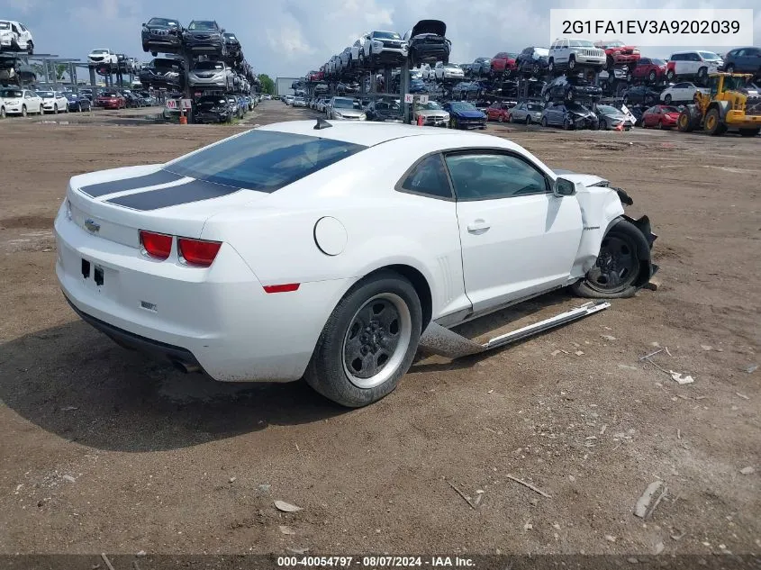 2010 Chevrolet Camaro 1Ls VIN: 2G1FA1EV3A9202039 Lot: 40054797