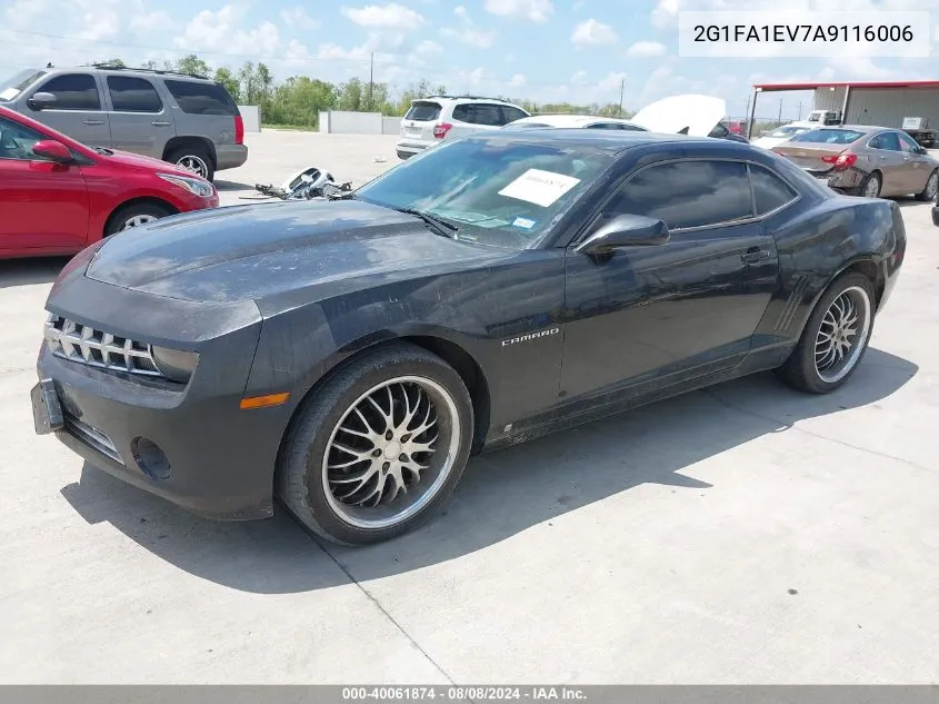 2G1FA1EV7A9116006 2010 Chevrolet Camaro 1Ls