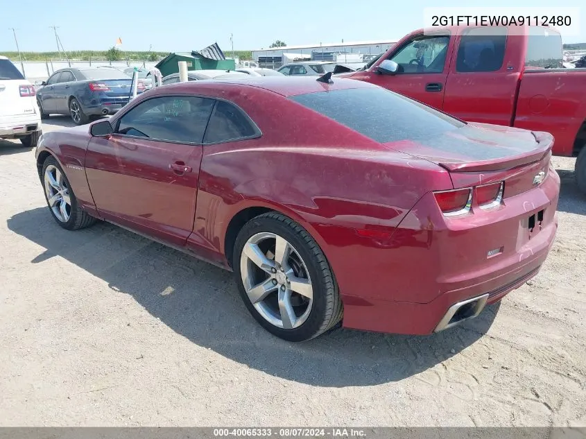 2010 Chevrolet Camaro 2Ss VIN: 2G1FT1EW0A9112480 Lot: 40065333