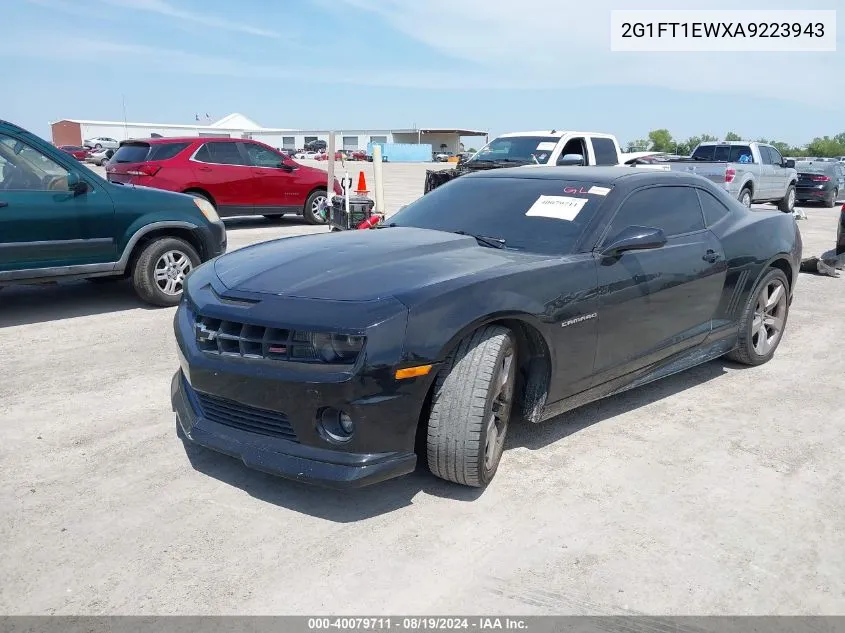 2010 Chevrolet Camaro 2Ss VIN: 2G1FT1EWXA9223943 Lot: 40079711