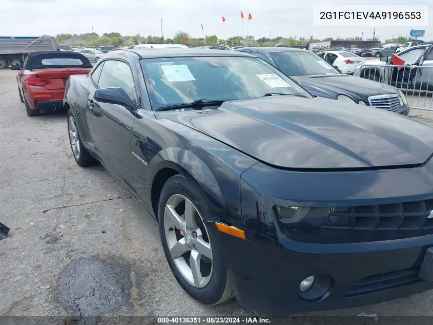 2010 Chevrolet Camaro 2Lt VIN: 2G1FC1EV4A9196553 Lot: 40136351