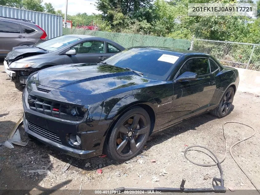 2G1FK1EJ0A9117721 2010 Chevrolet Camaro 2Ss