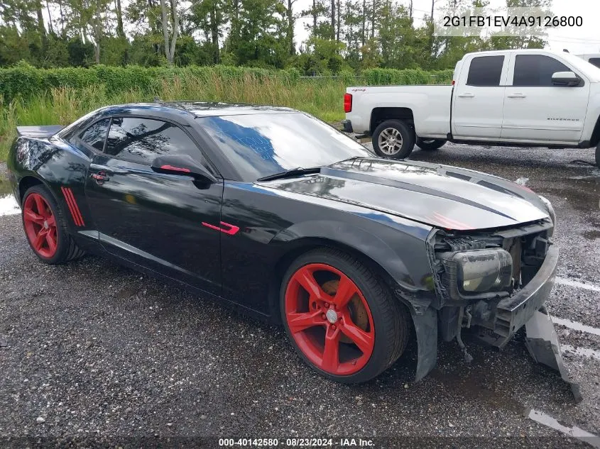 2G1FB1EV4A9126800 2010 Chevrolet Camaro 1Lt