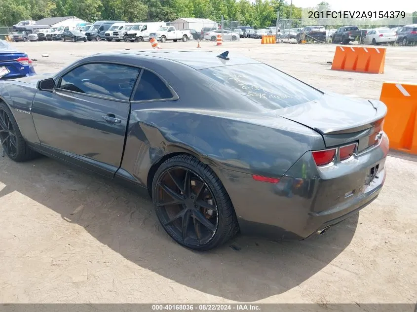 2G1FC1EV2A9154379 2010 Chevrolet Camaro 2Lt