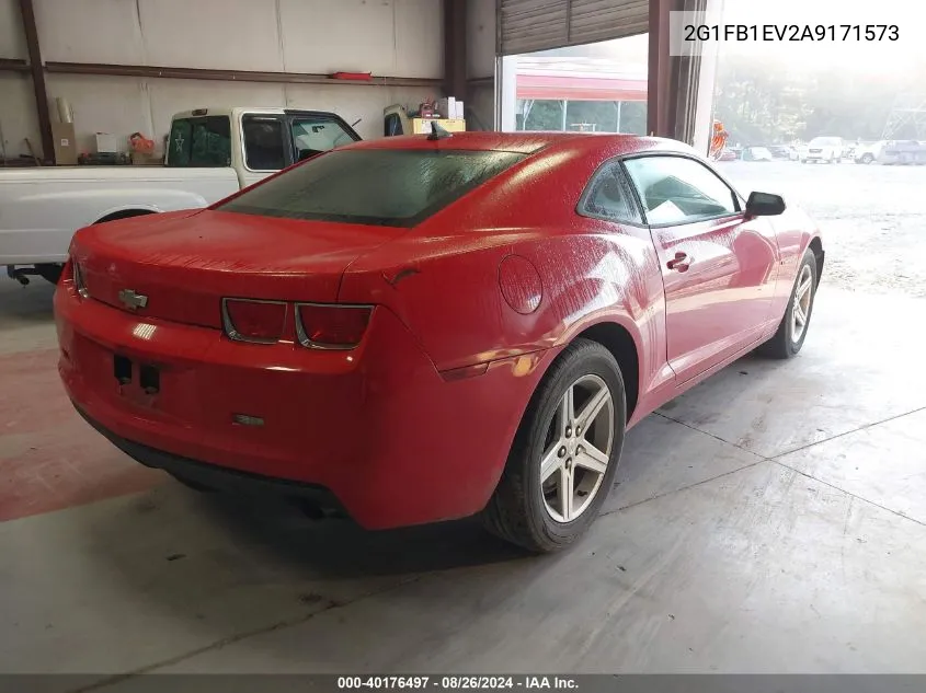 2G1FB1EV2A9171573 2010 Chevrolet Camaro 1Lt