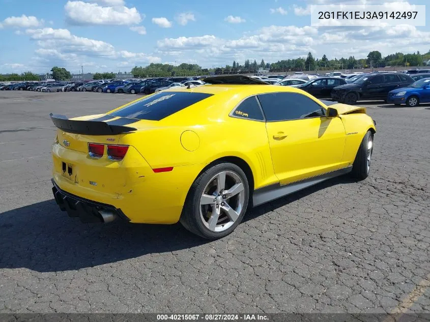 2010 Chevrolet Camaro 2Ss VIN: 2G1FK1EJ3A9142497 Lot: 40215067