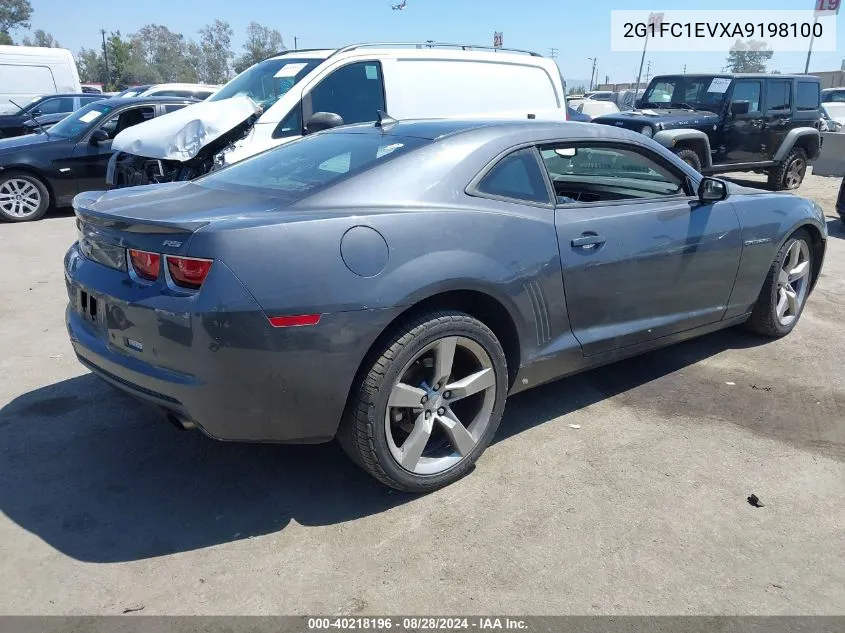 2010 Chevrolet Camaro 2Lt VIN: 2G1FC1EVXA9198100 Lot: 40218196