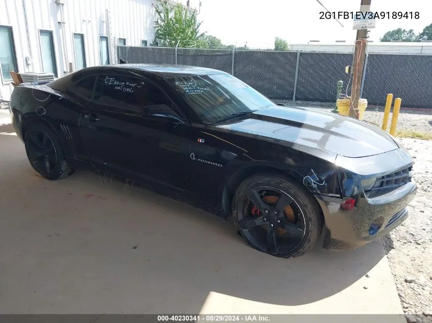 2010 Chevrolet Camaro 1Lt VIN: 2G1FB1EV3A9189418 Lot: 40230341