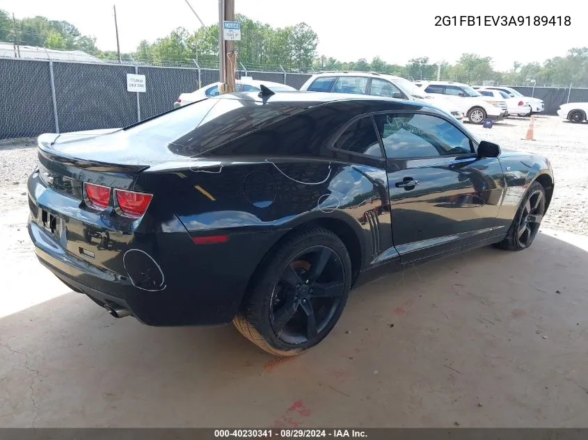 2G1FB1EV3A9189418 2010 Chevrolet Camaro 1Lt