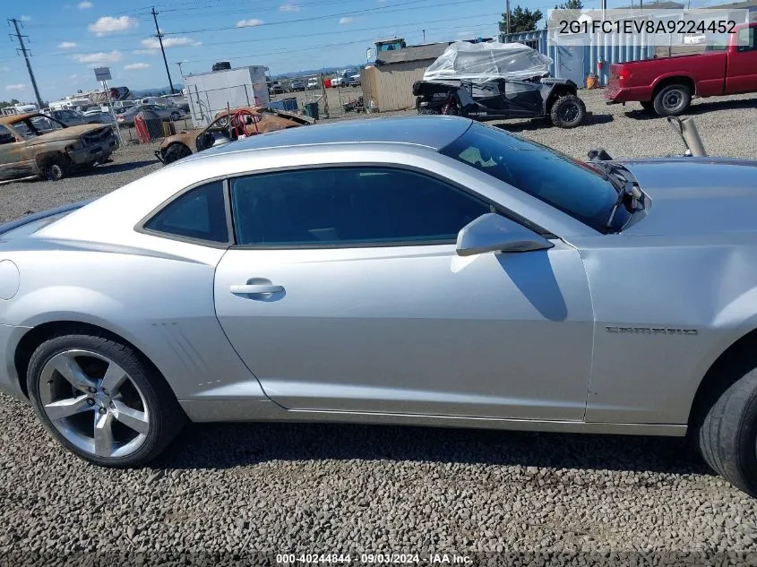 2G1FC1EV8A9224452 2010 Chevrolet Camaro 2Lt