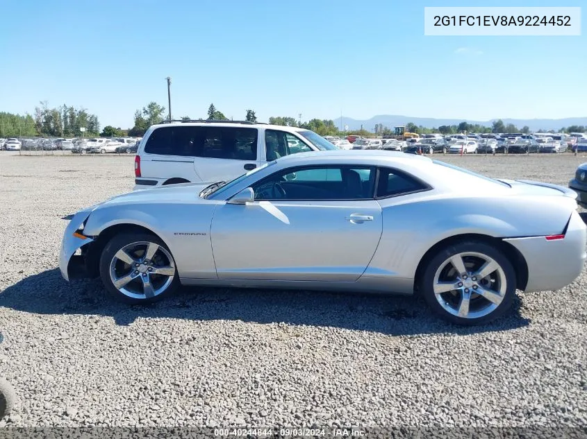 2G1FC1EV8A9224452 2010 Chevrolet Camaro 2Lt