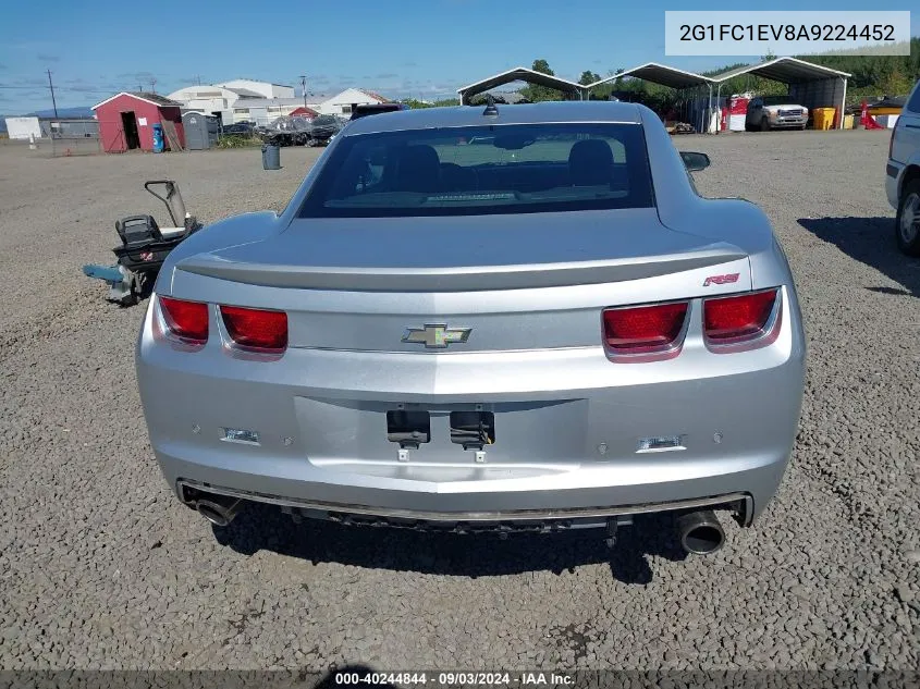 2010 Chevrolet Camaro 2Lt VIN: 2G1FC1EV8A9224452 Lot: 40244844