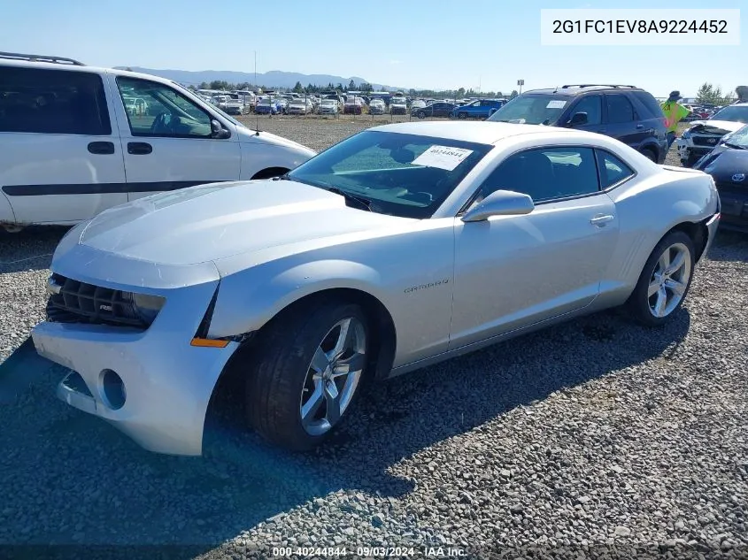 2G1FC1EV8A9224452 2010 Chevrolet Camaro 2Lt