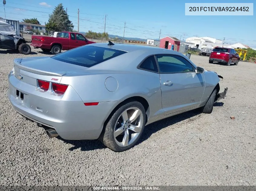 2G1FC1EV8A9224452 2010 Chevrolet Camaro 2Lt