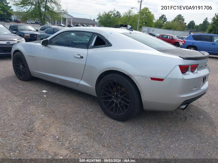 2G1FC1EV0A9191706 2010 Chevrolet Camaro 2Lt