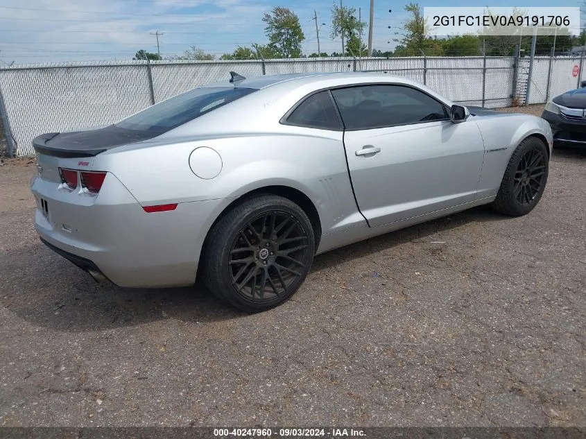 2010 Chevrolet Camaro 2Lt VIN: 2G1FC1EV0A9191706 Lot: 40247960