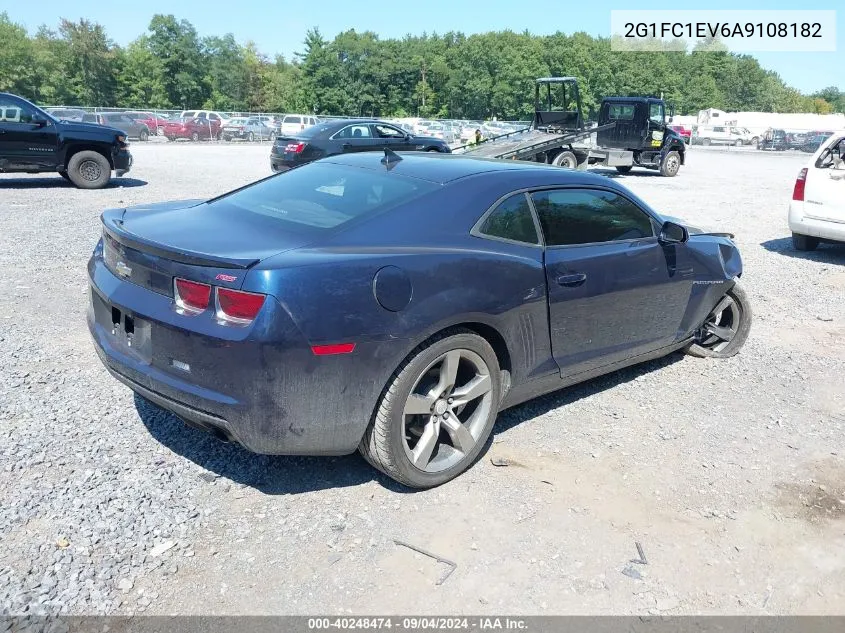 2G1FC1EV6A9108182 2010 Chevrolet Camaro 2Lt