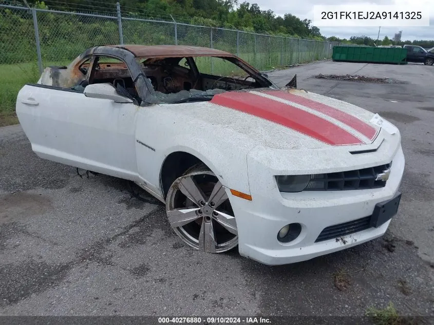 2G1FK1EJ2A9141325 2010 Chevrolet Camaro 2Ss