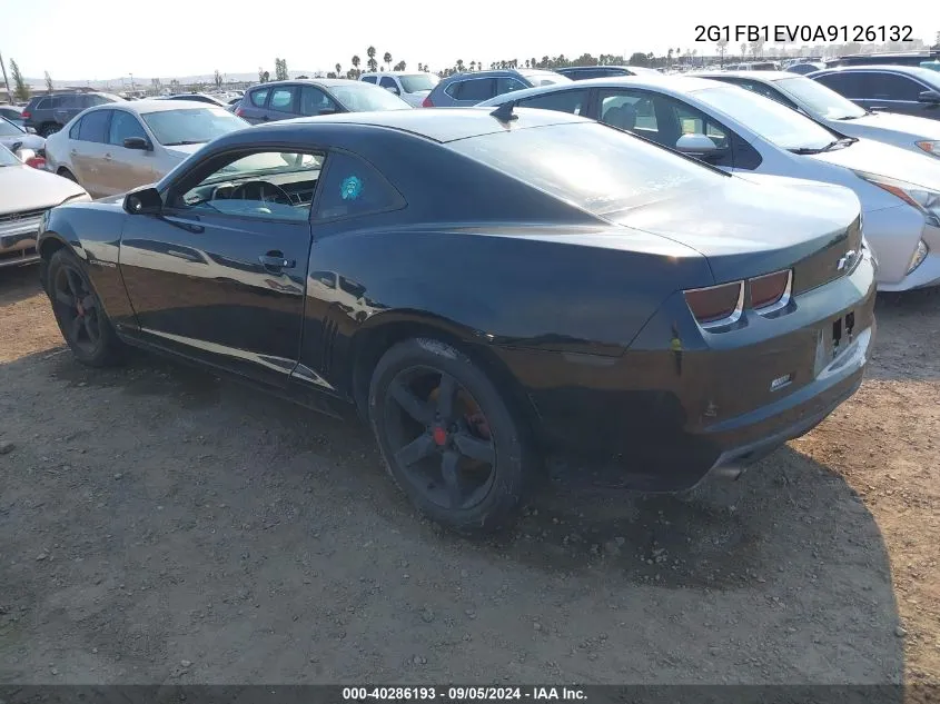 2G1FB1EV0A9126132 2010 Chevrolet Camaro 1Lt