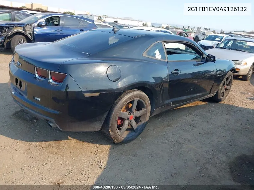 2G1FB1EV0A9126132 2010 Chevrolet Camaro 1Lt