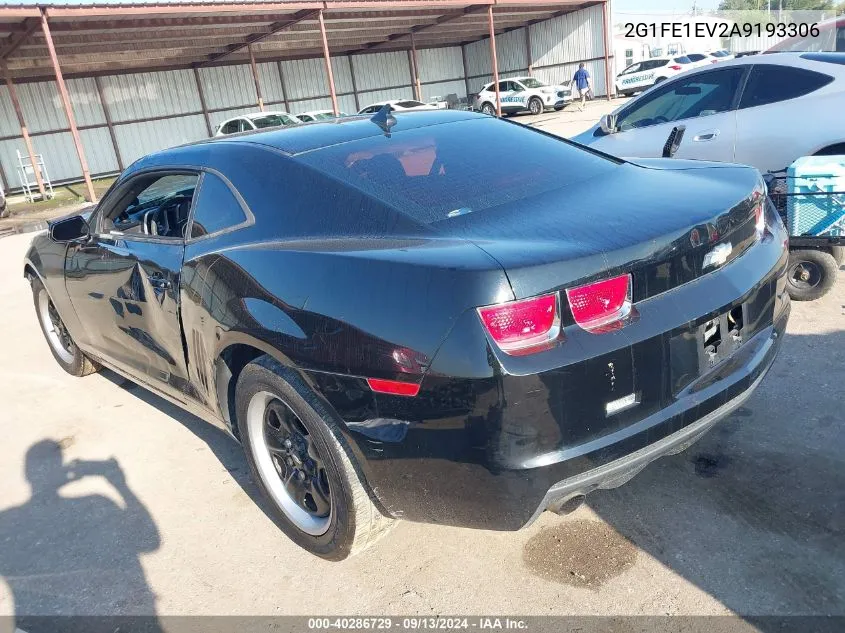 2010 Chevrolet Camaro Ls VIN: 2G1FE1EV2A9193306 Lot: 40286729